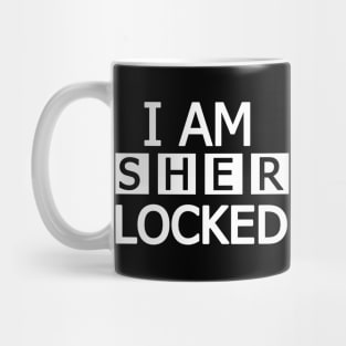 Sherlock. I am Sherlocked. Mug